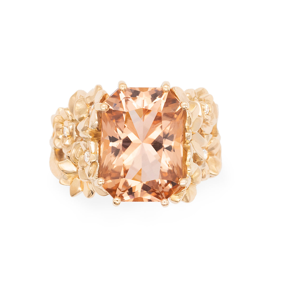 Bague bouquet floral