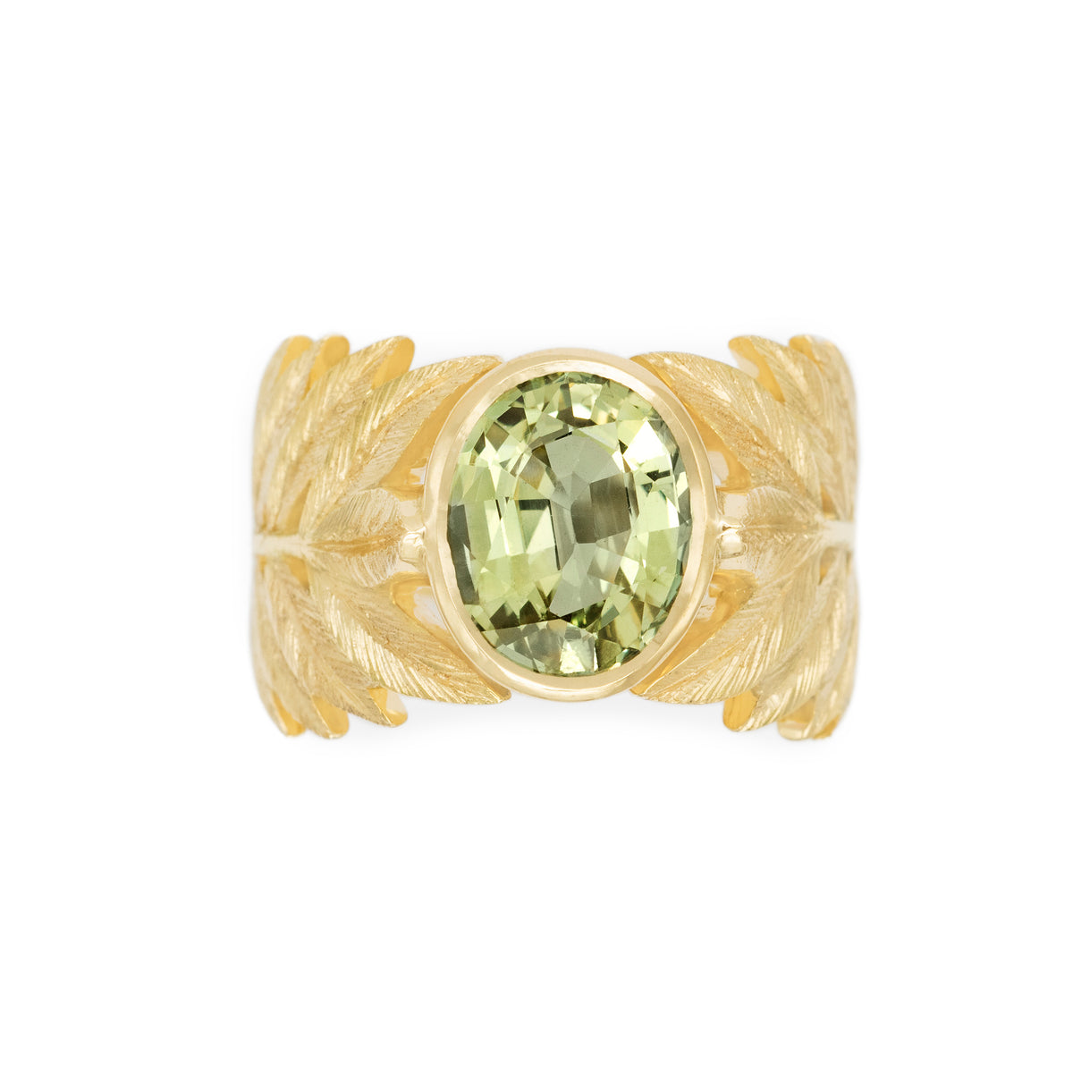 Bague feuilles de palmier