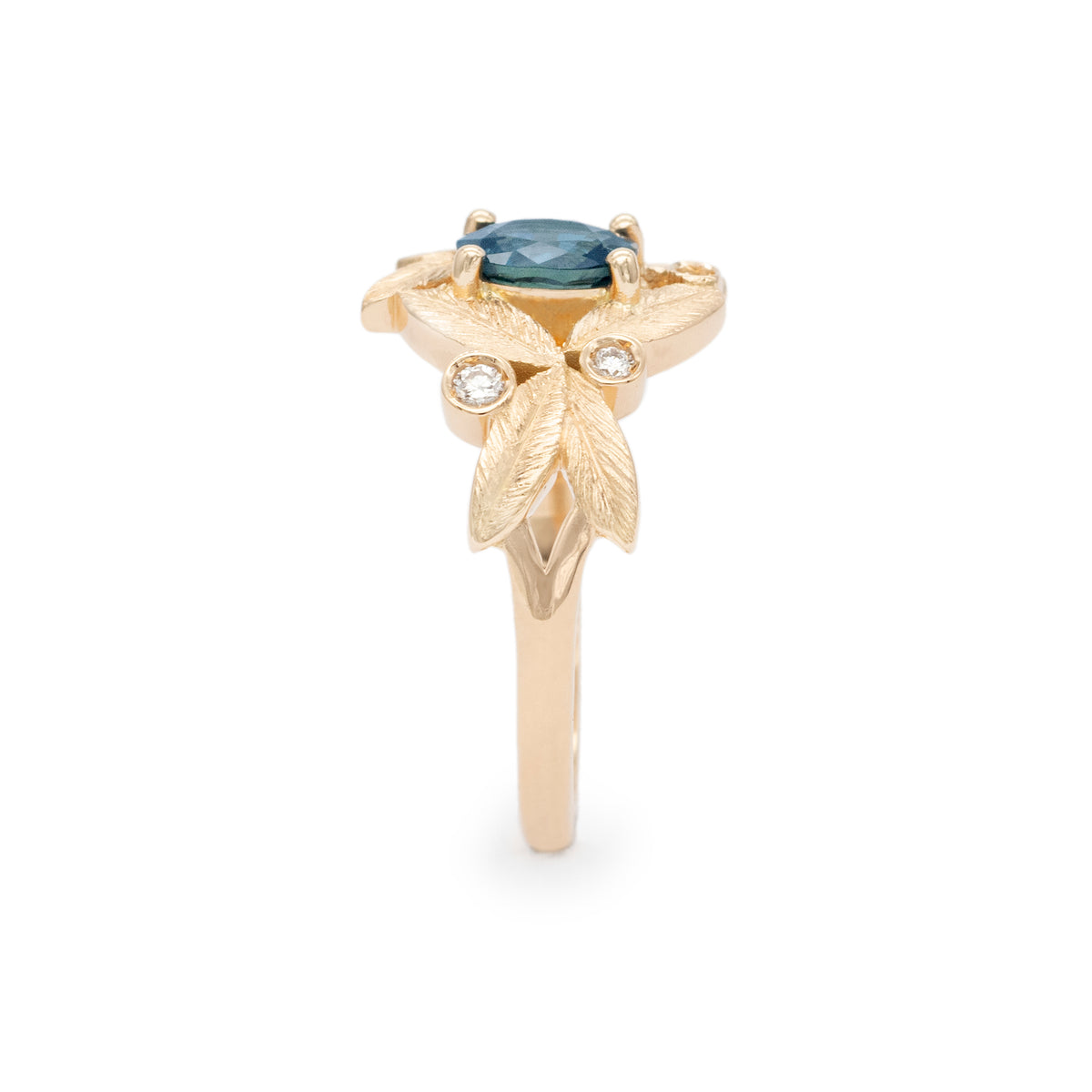 Bague bouquet d’olivier Saphir