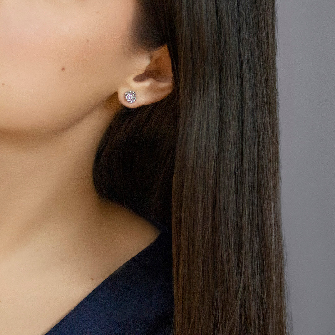 Boucles d’oreilles coquelicots