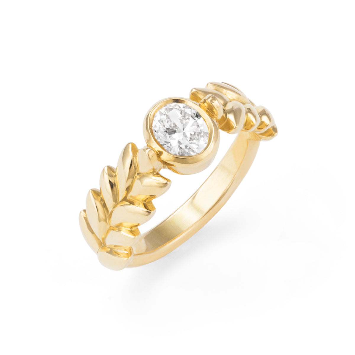 Bague blé Diamant