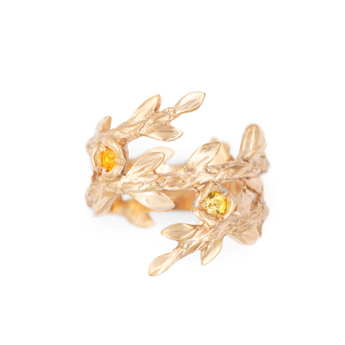 Bague Double branches