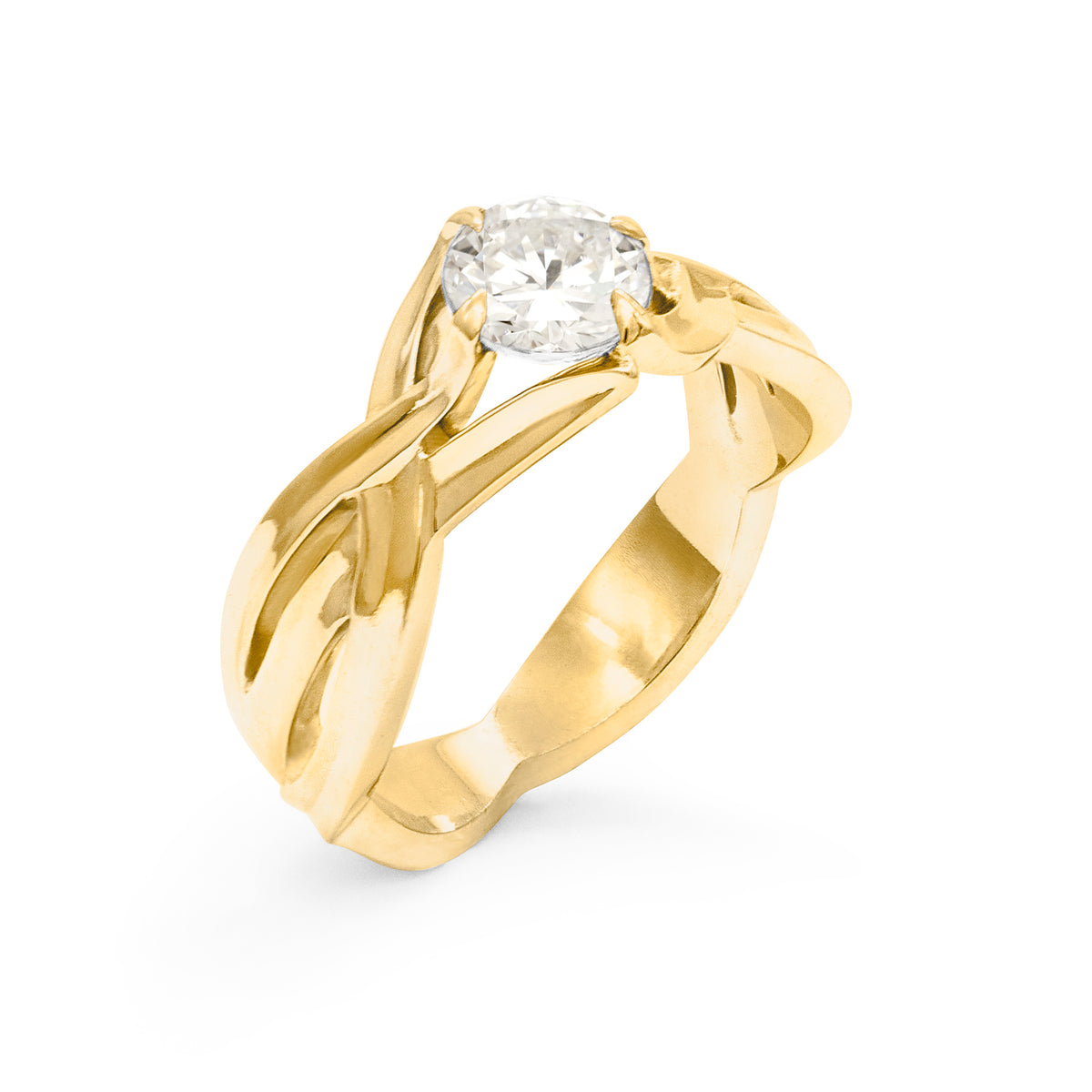 Bague brins d’herbes Diamant