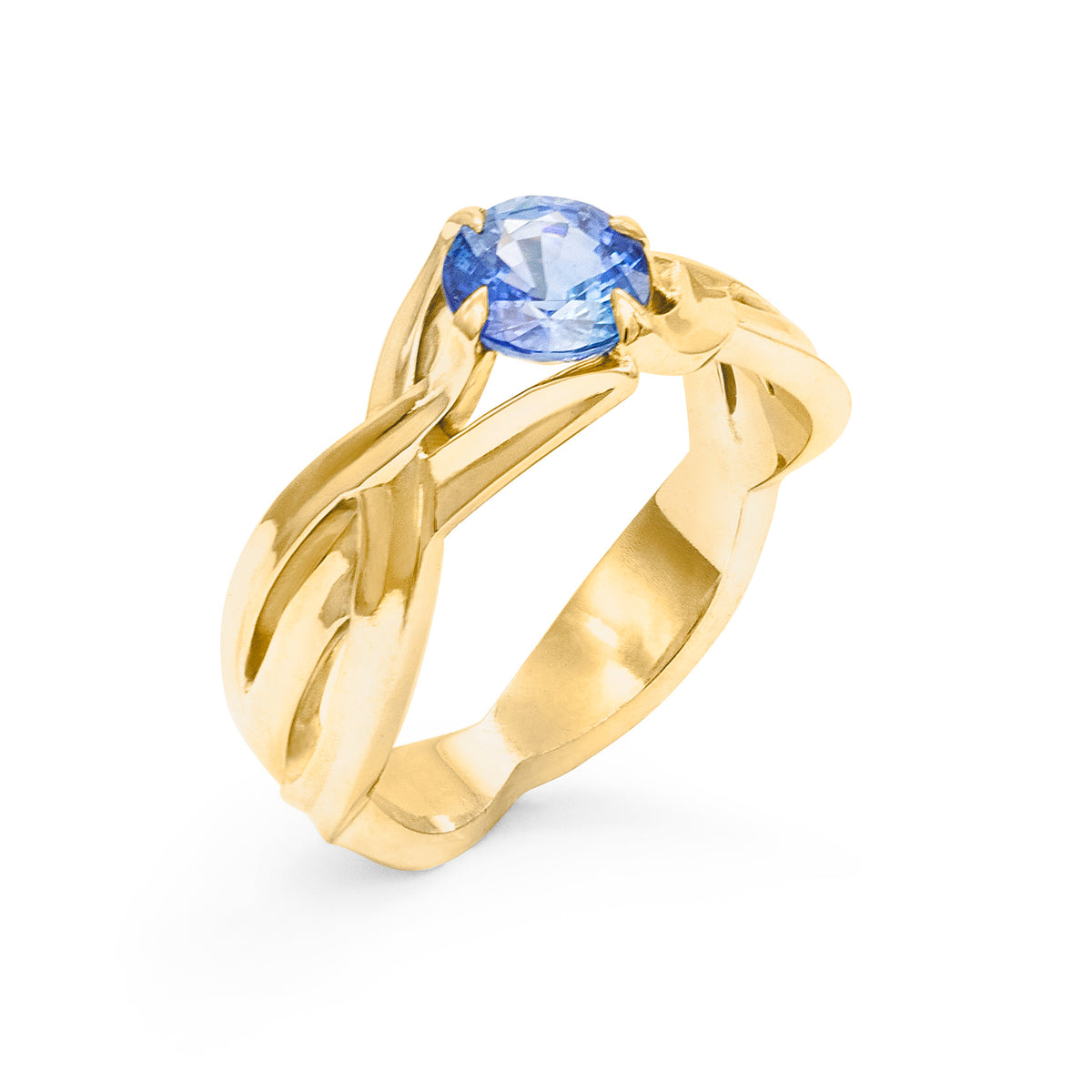 Bague Brins d’herbes Saphir