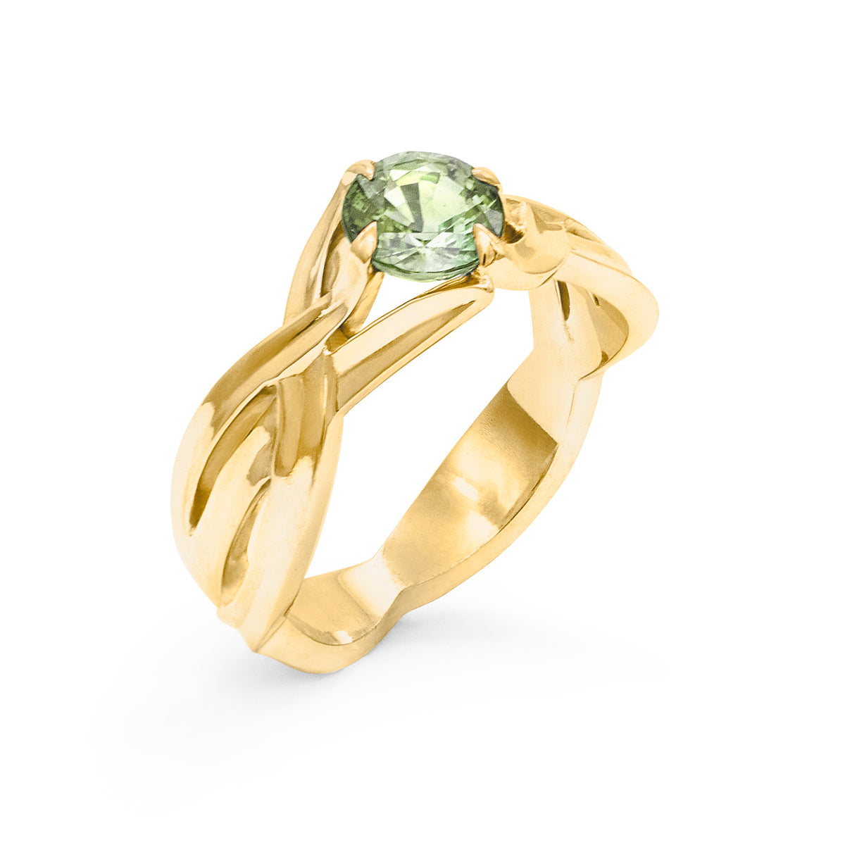 Bague Brins d’herbes Saphir