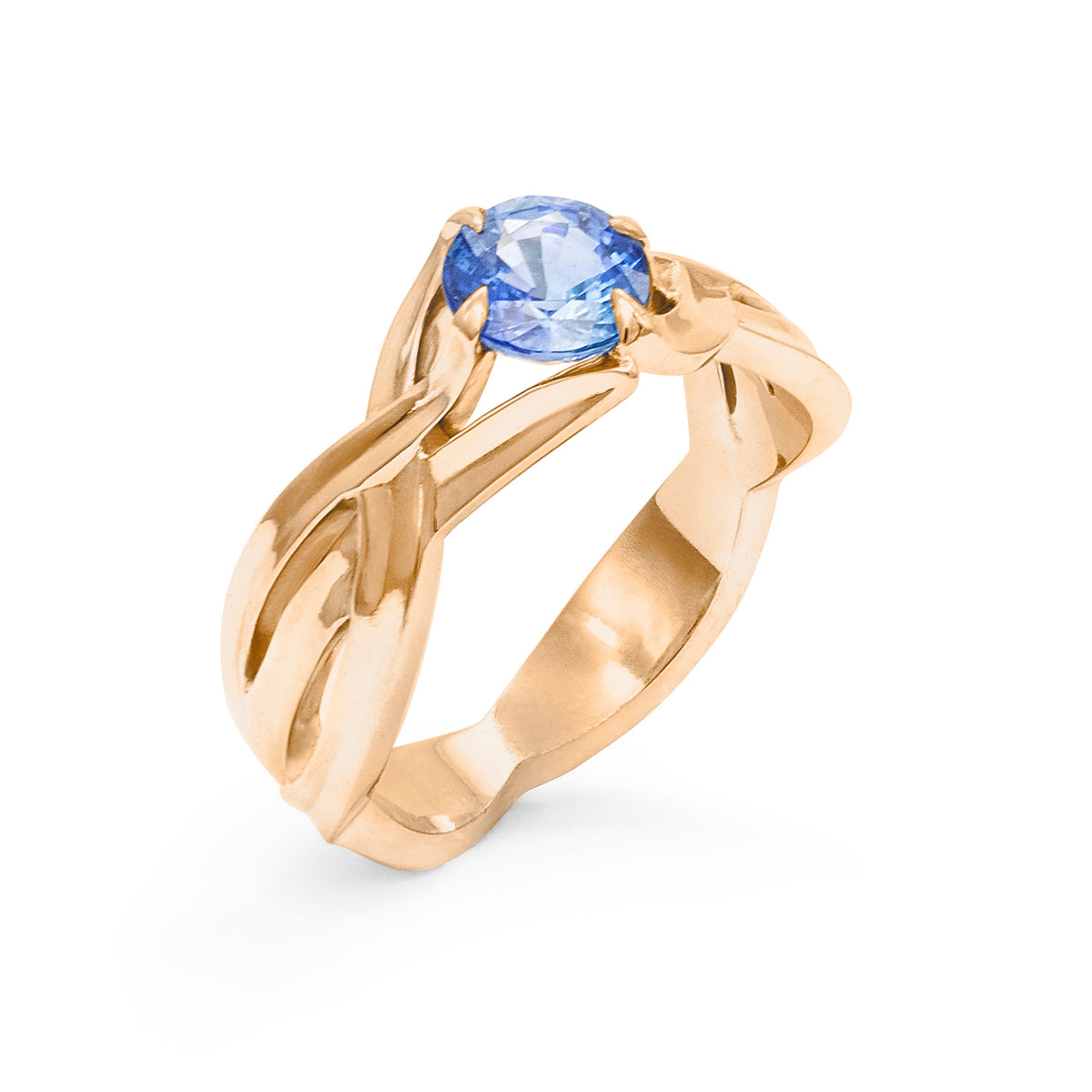 Bague Brins d’herbes Saphir