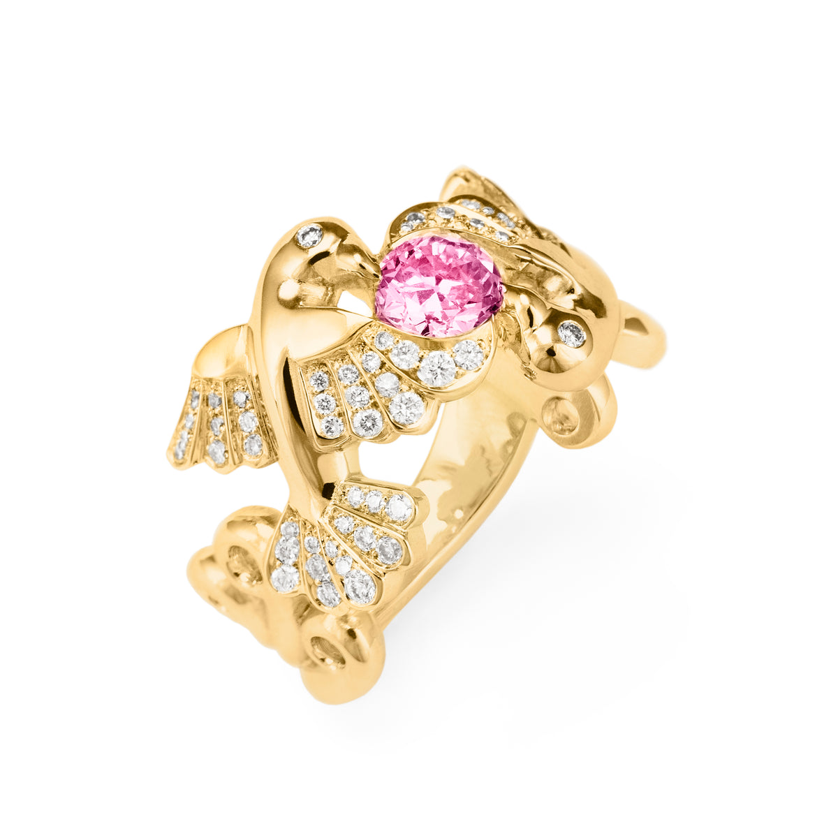Bague Envol amoureux Saphir