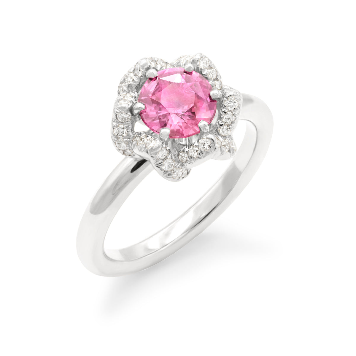 Bague de fiançailles Bourgeon Saphir