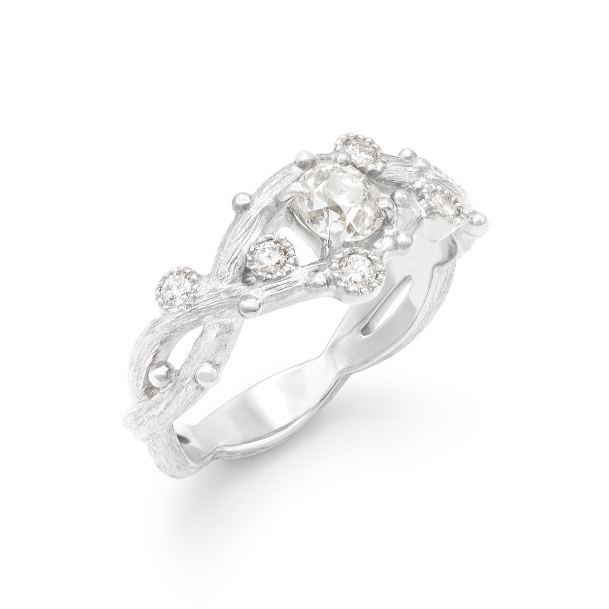Bague de fiançailles Gypsophile