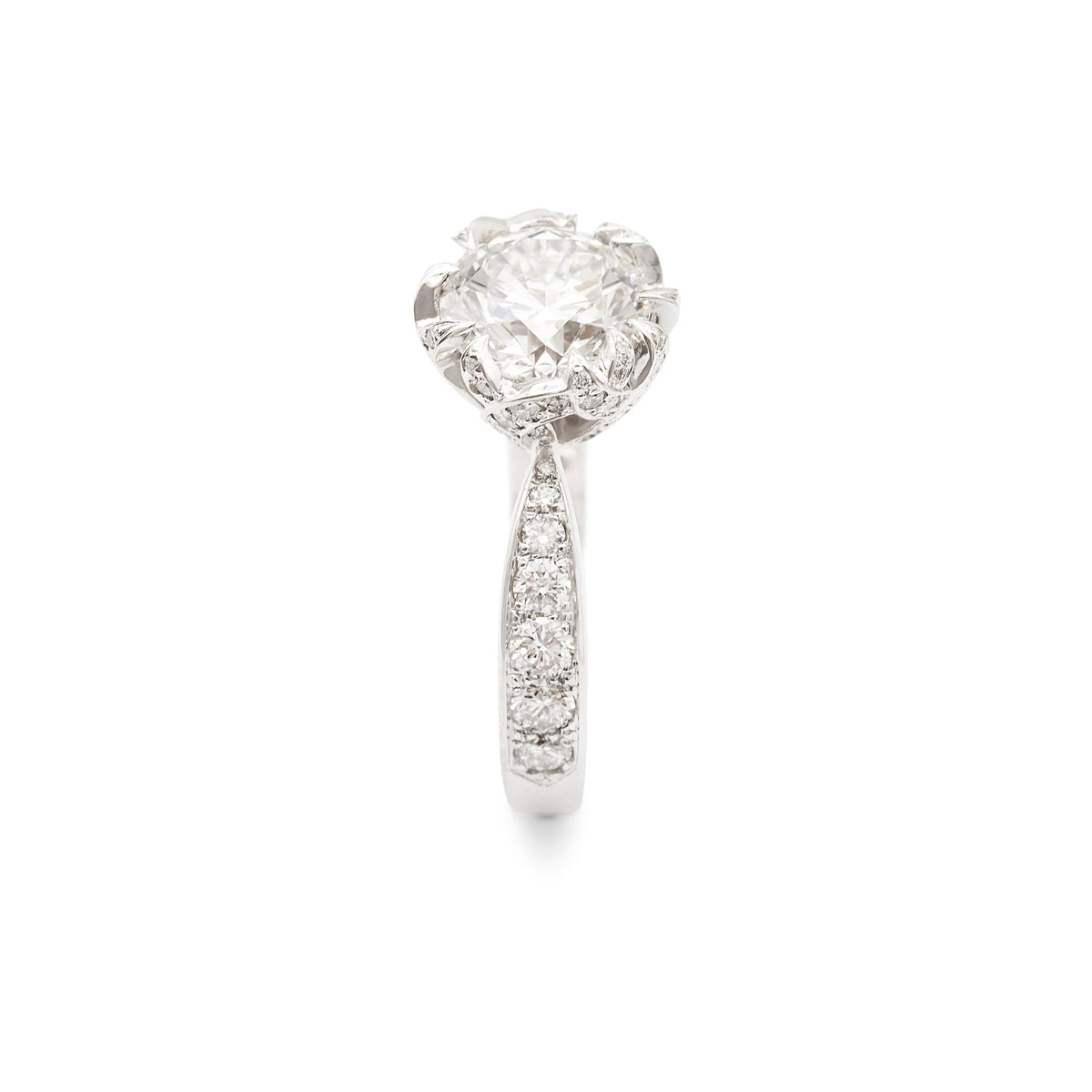 Solitaire Panier d'herbes folles Diamant