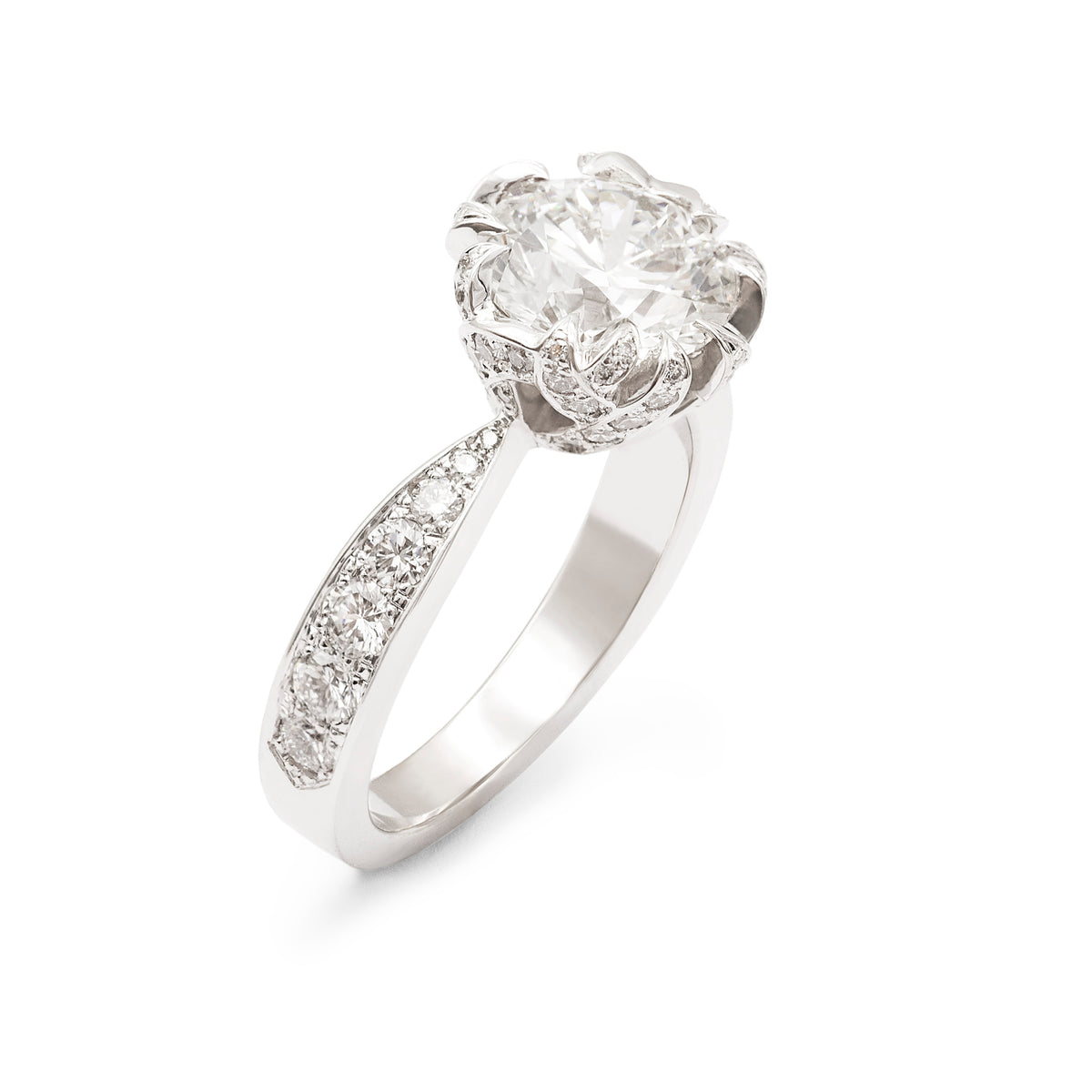Solitaire Panier d'herbes folles Diamant