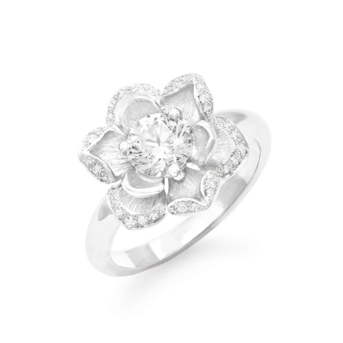 Bague Magnolia diamant