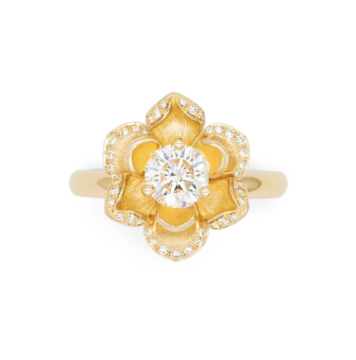 Bague Magnolia diamant