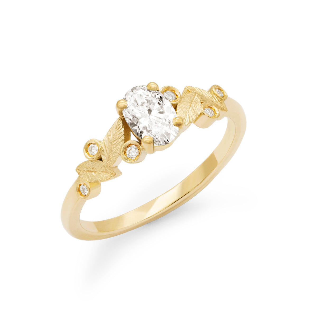 Bague de fiançailles Petit Olivier Diamant