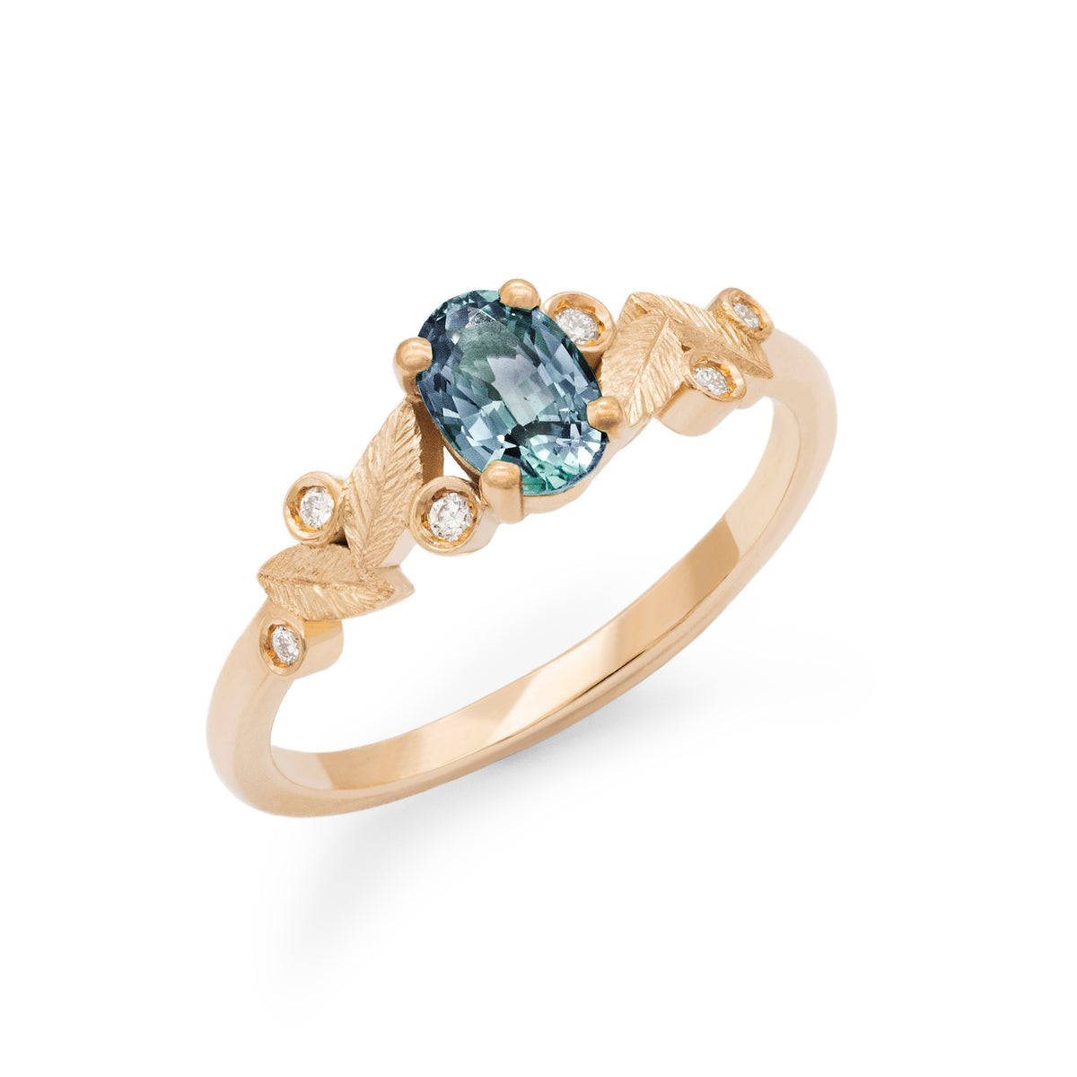 Bague de fiançailles Petit Olivier Saphir