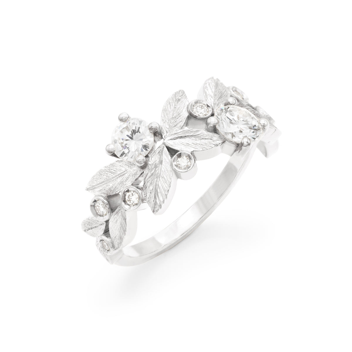 Bague Rameau Toi & Moi Diamants