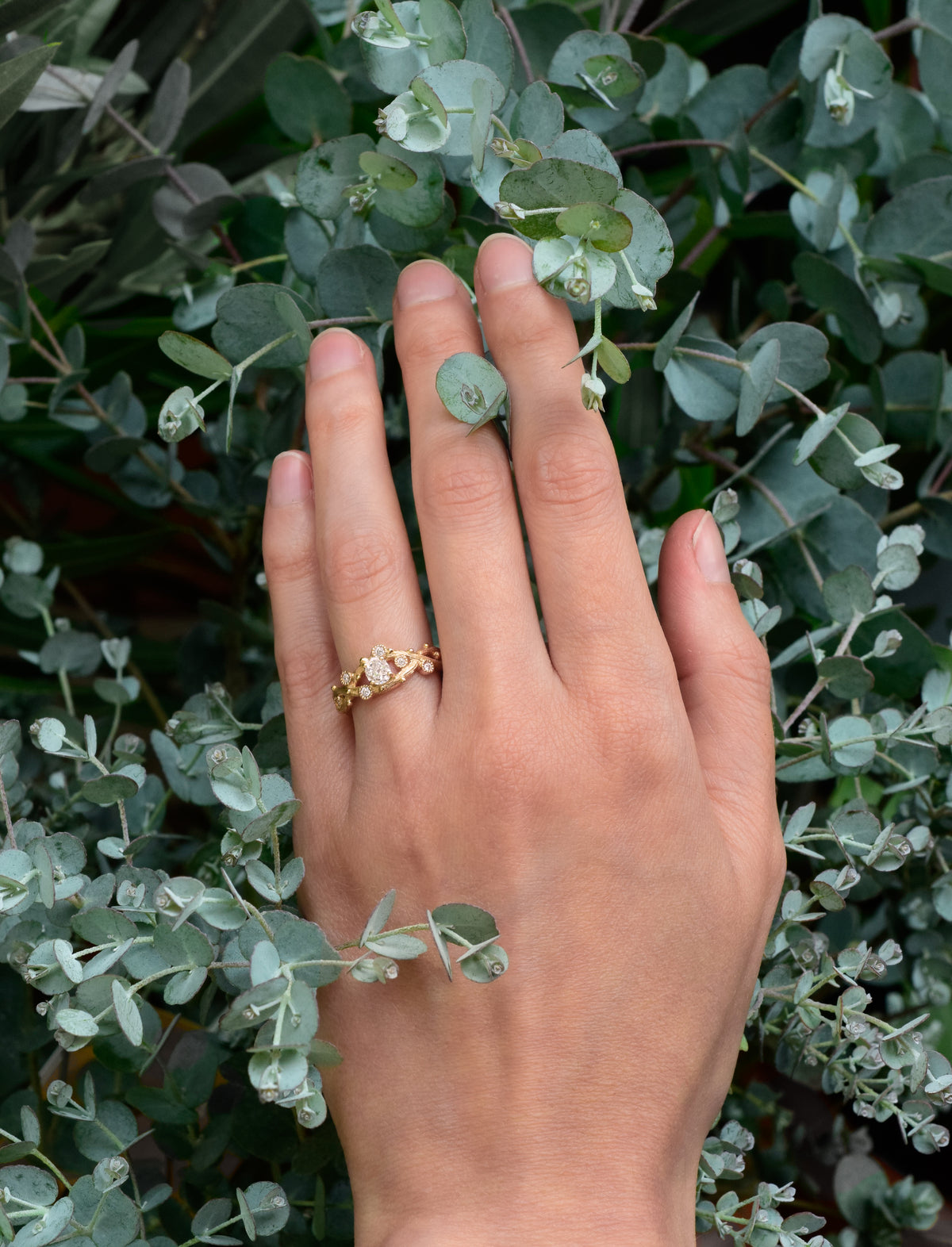 Bague de fiançailles Gypsophile