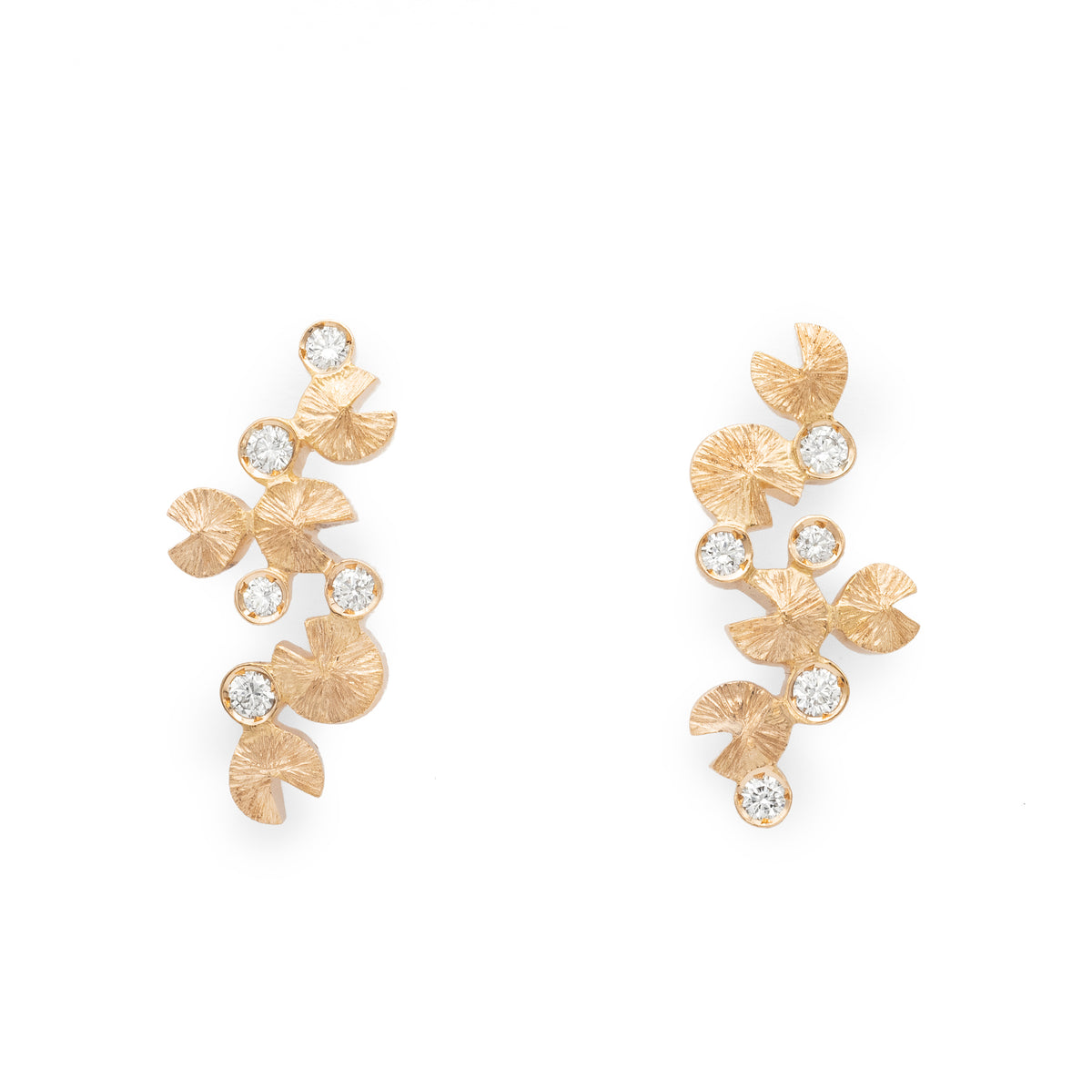Boucles d’oreilles Nymphéas