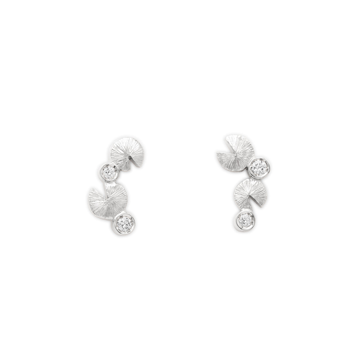 Boucles d’oreilles petits Nymphéas