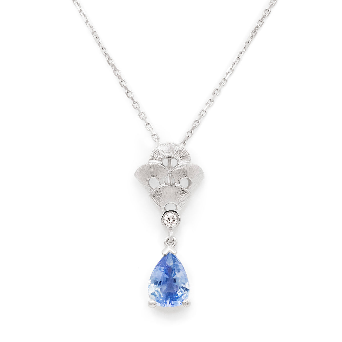 Collier Coquillages Saphir