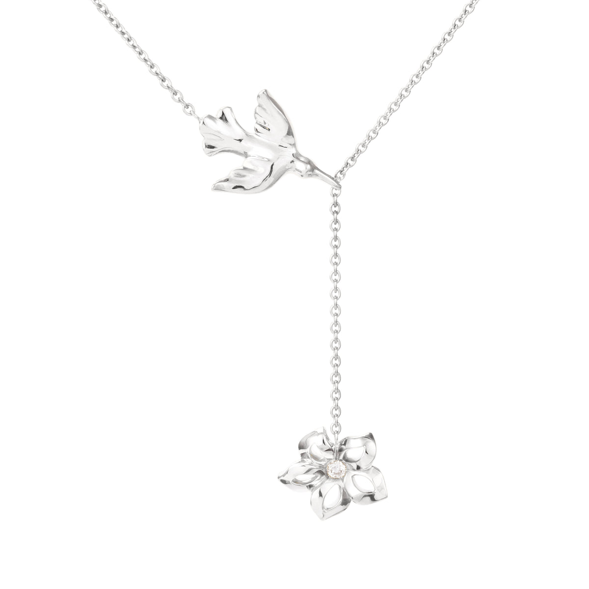 Collier l’oiseau butinant
