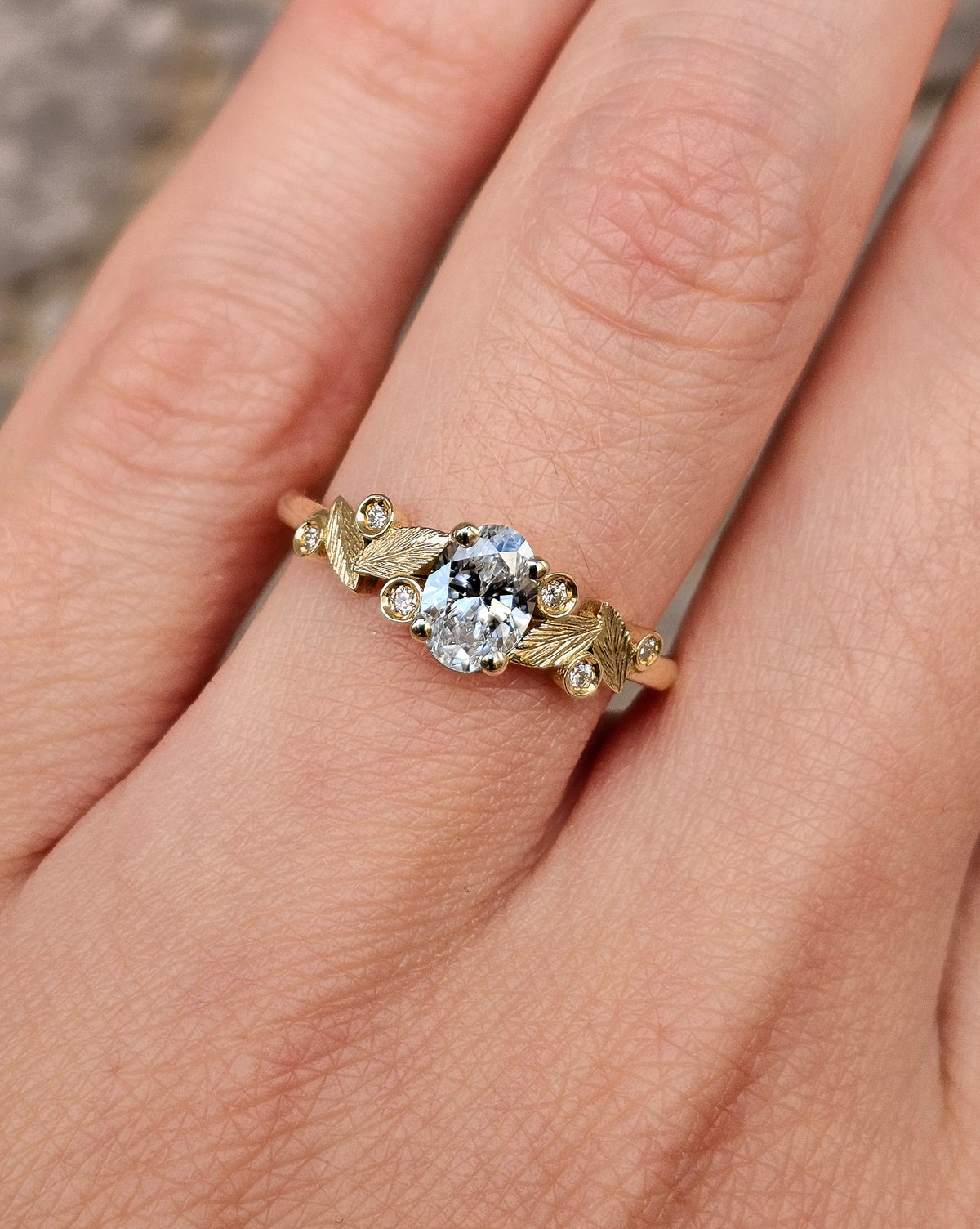 Bague de fiançailles Petit Olivier Diamant