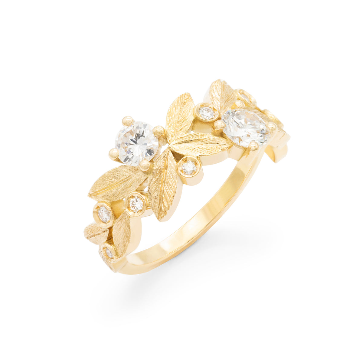 Bague Rameau Toi & Moi Diamants