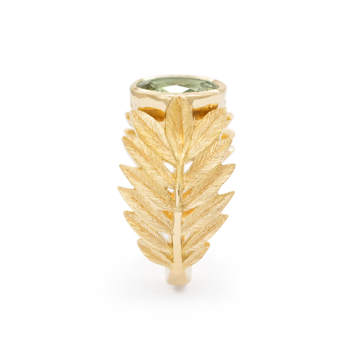 Bague feuilles de palmier