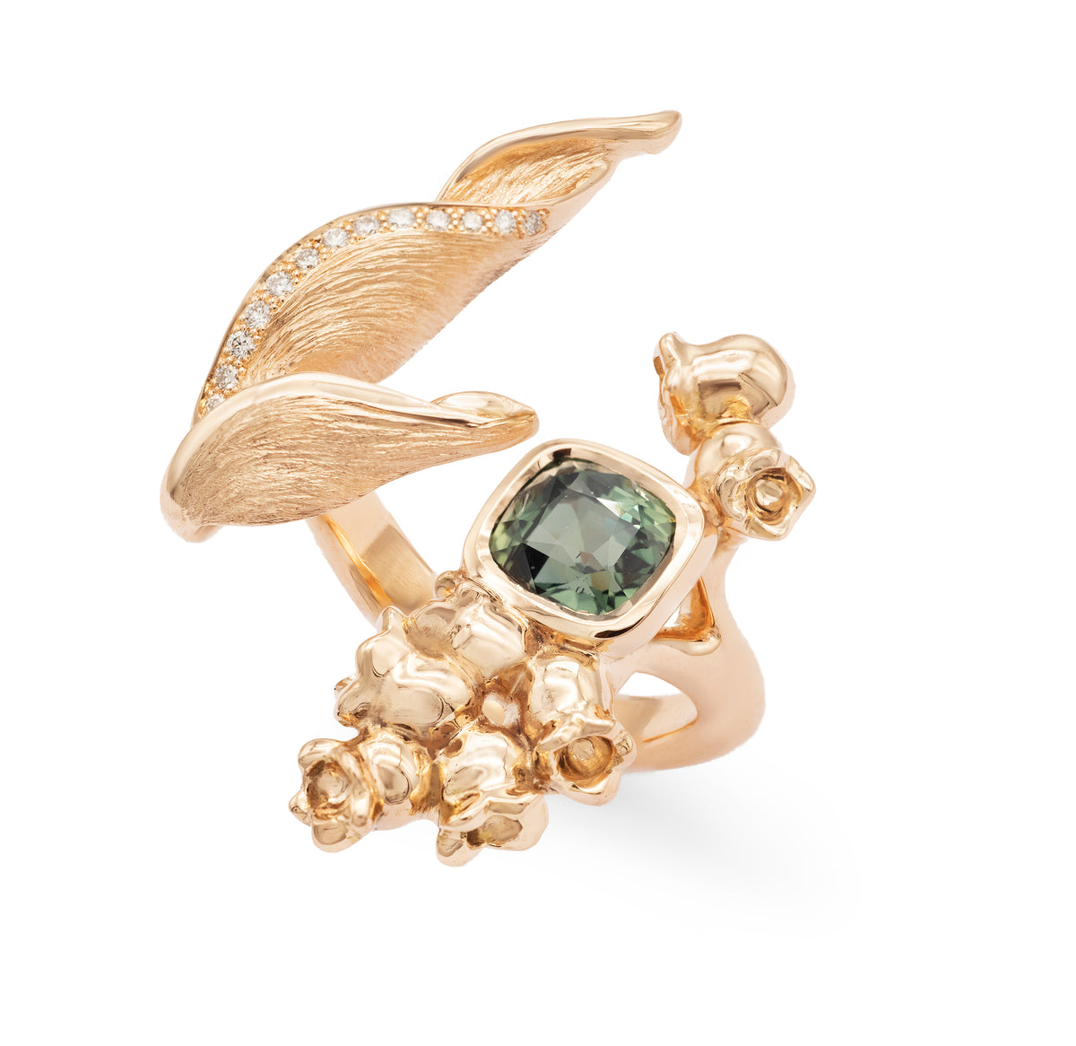 Bague d’entre-doigt Muguet
