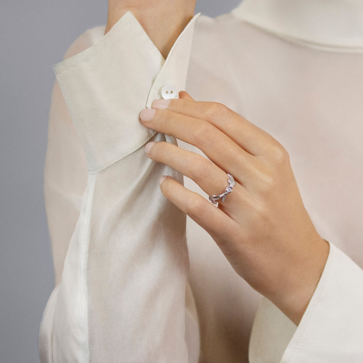 Bague Branche Diamant