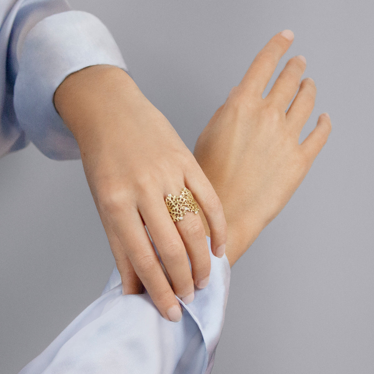 Bague Corail