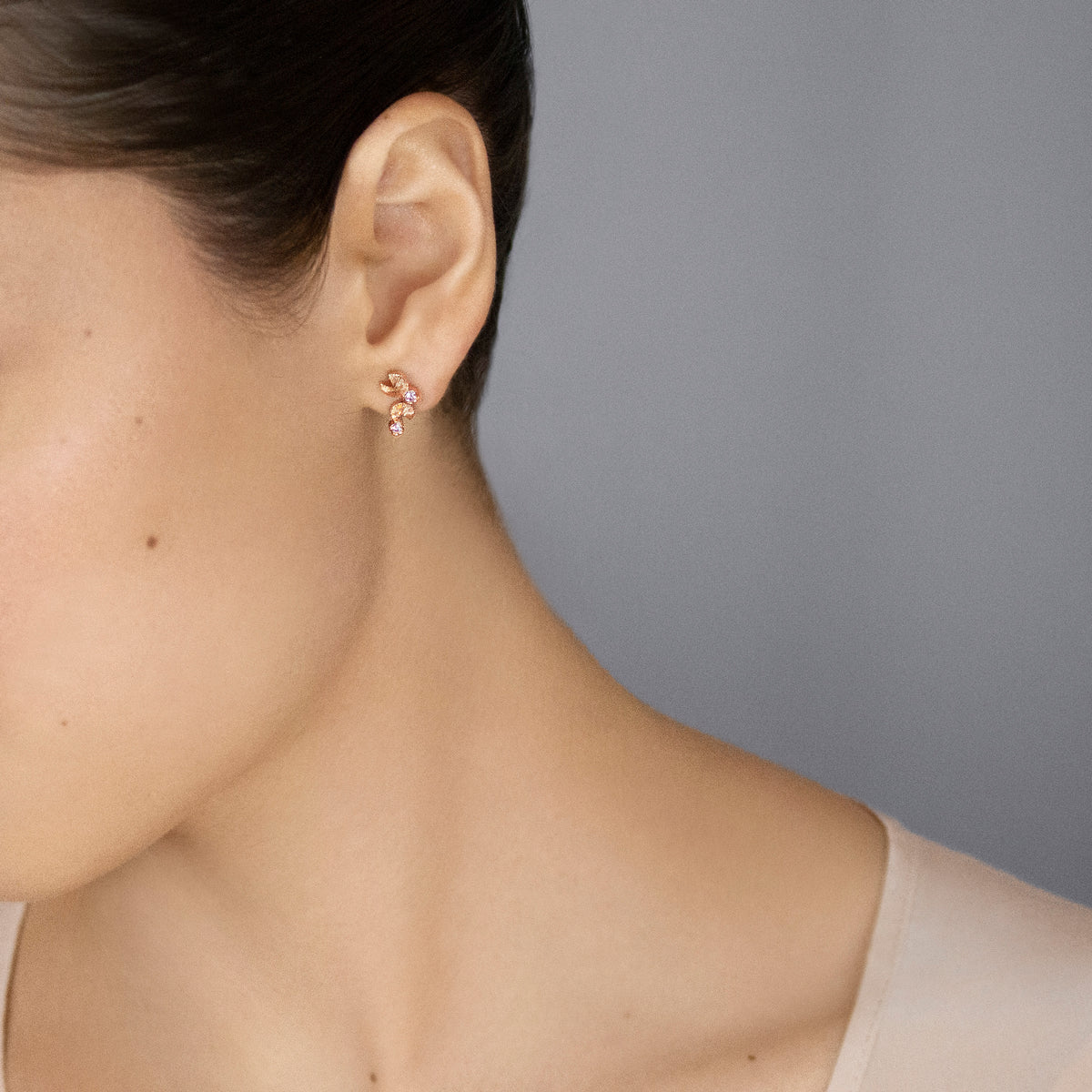 Boucles d’oreilles petits Nymphéas
