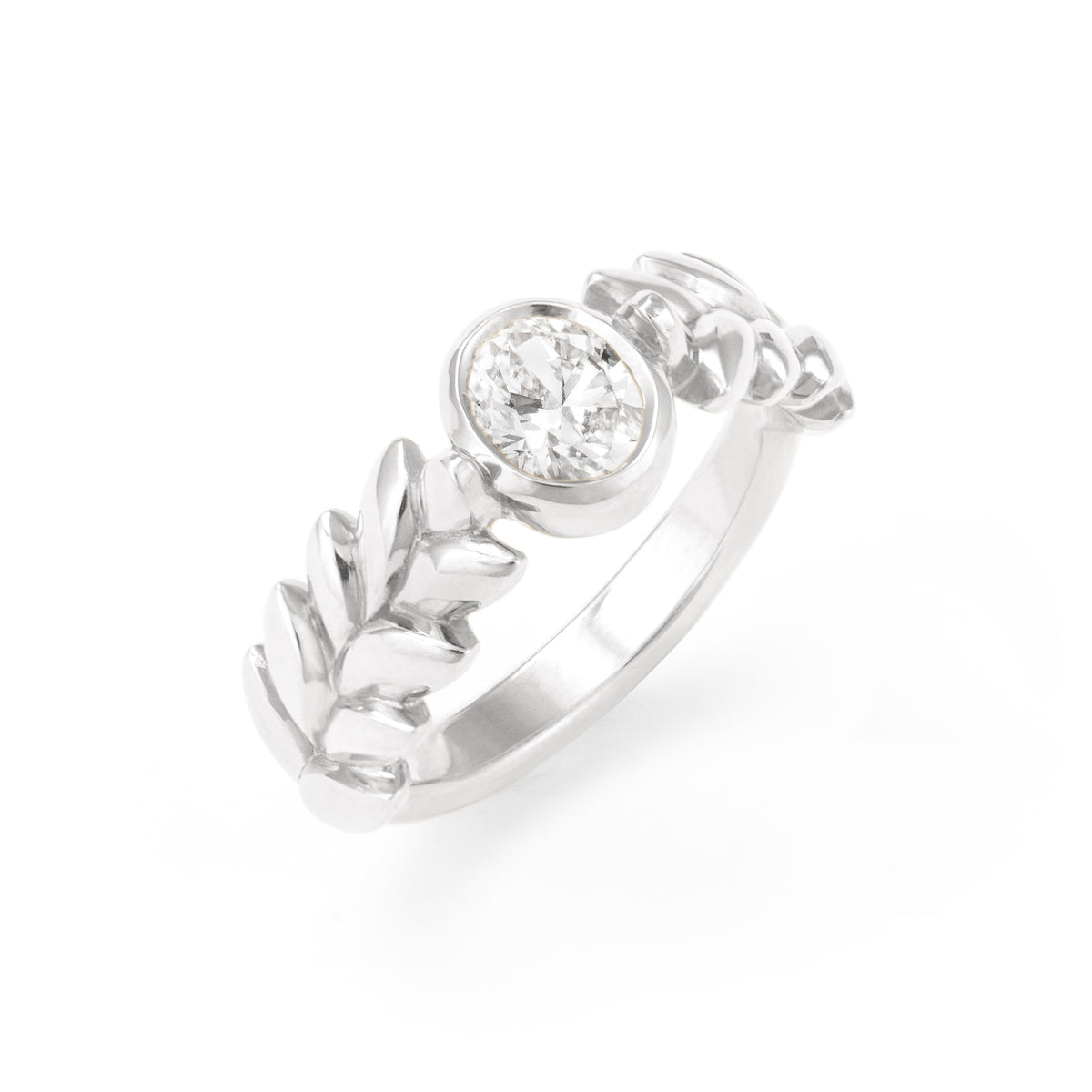 Bague blé Diamant