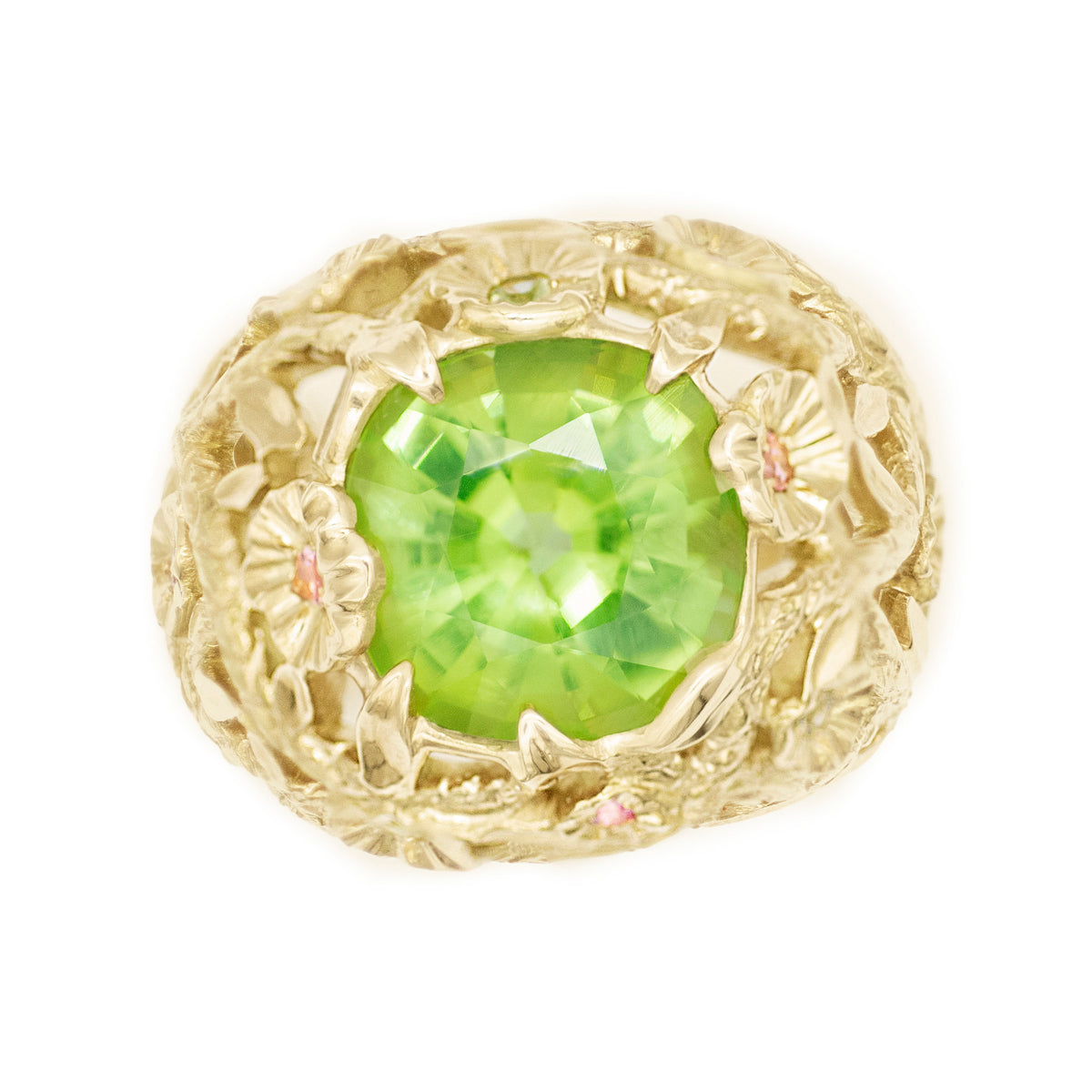Bague boule forêt enchantée