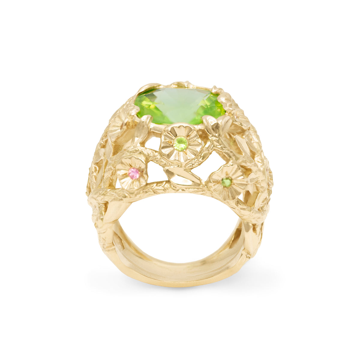 Bague boule forêt enchantée