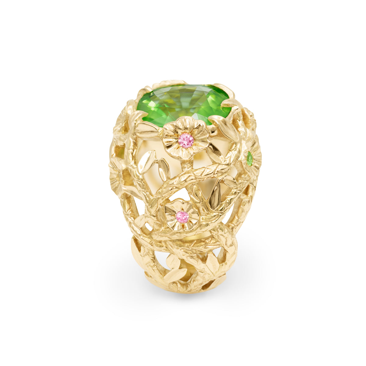 Bague boule forêt enchantée