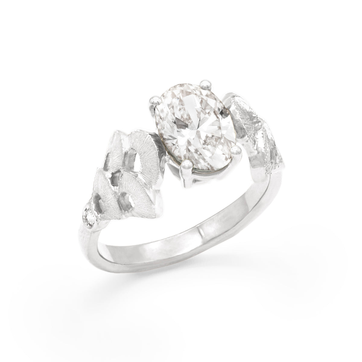 Bague bouquet de Coquillages Diamant