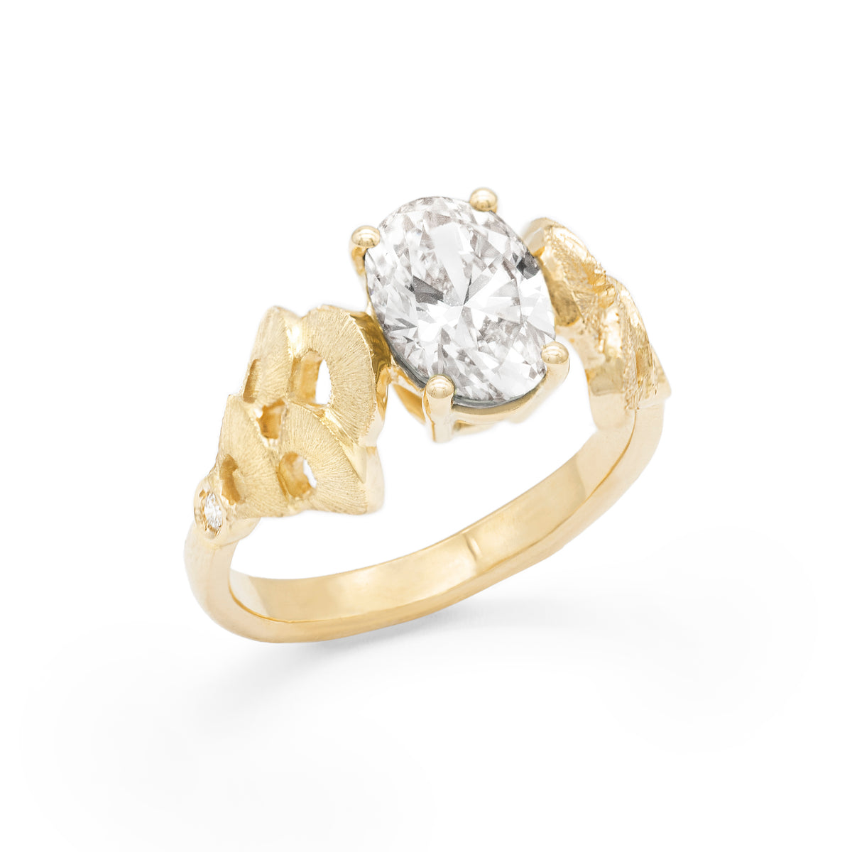 Bague bouquet de Coquillages Diamant