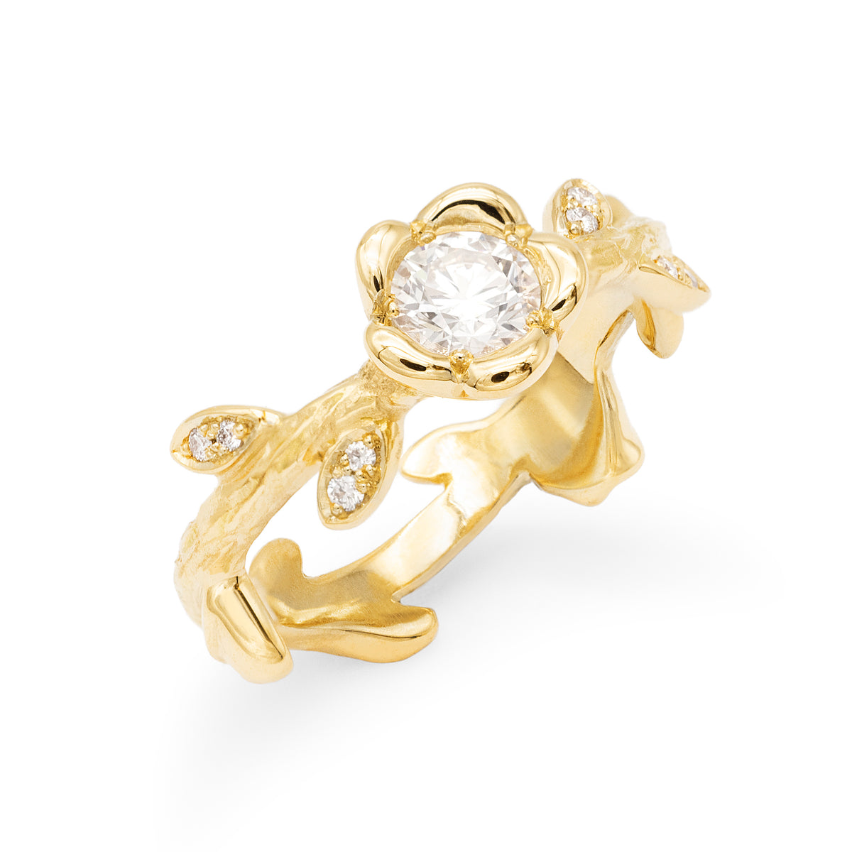 Bague Branche bourgeon