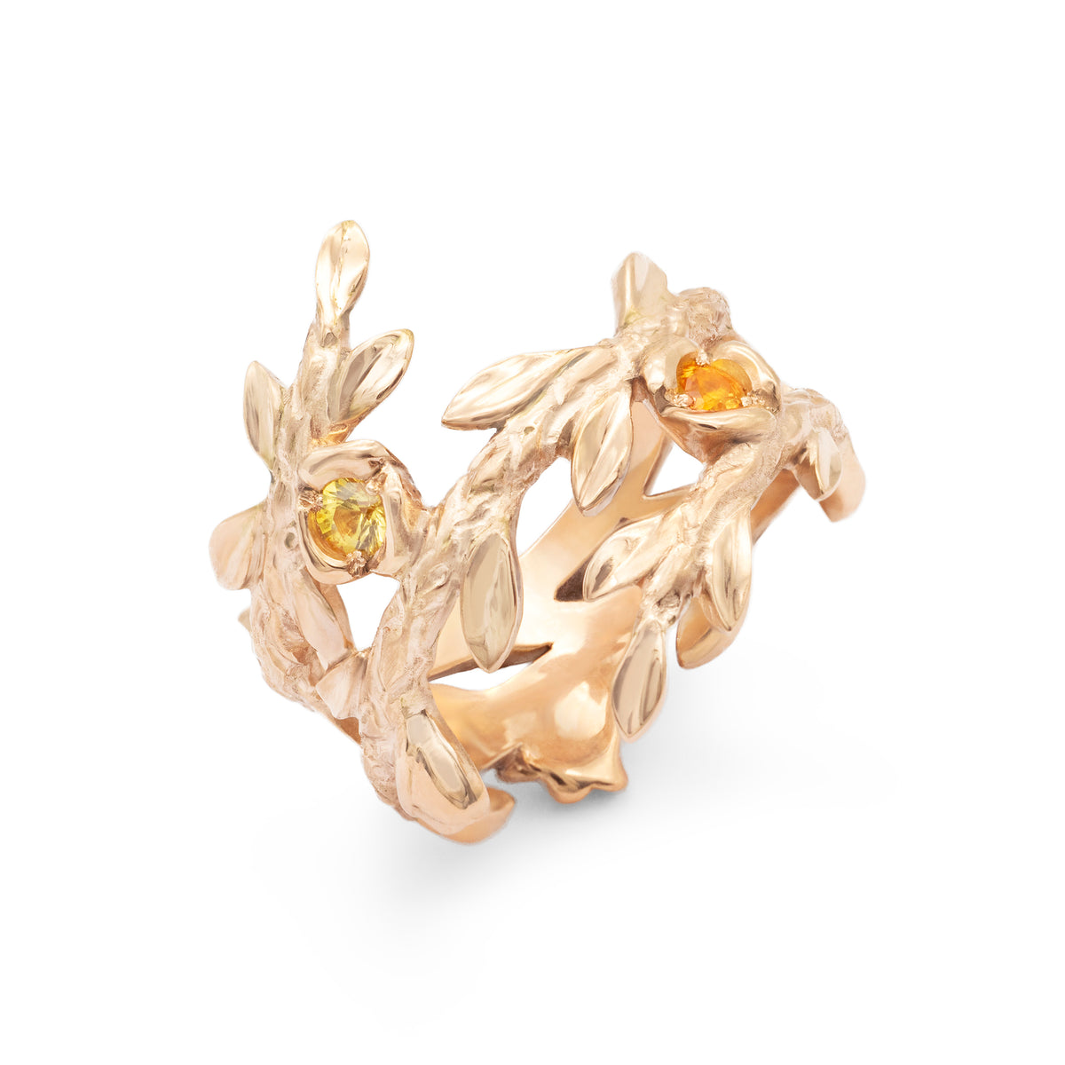 Bague Double branches