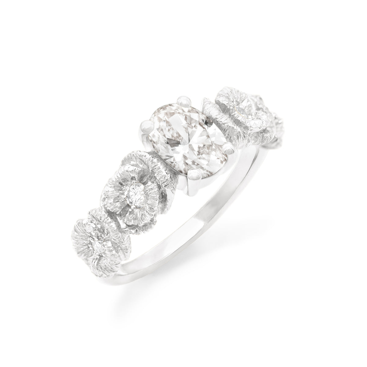 Bague Coquelicot et sa précieuse