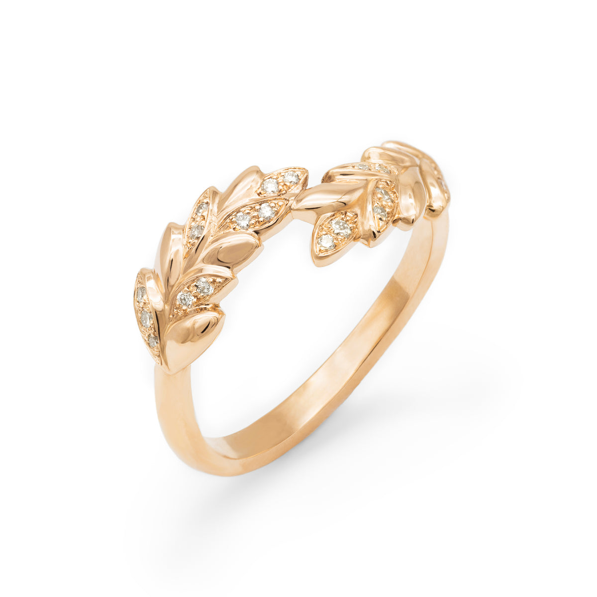 Bague duo d'épis de blé
