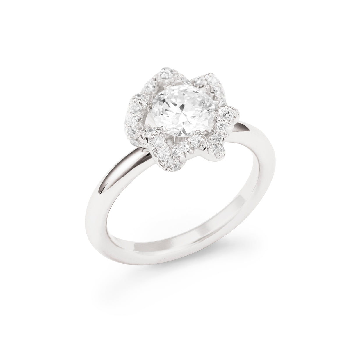 Bague Bourgeon diamant
