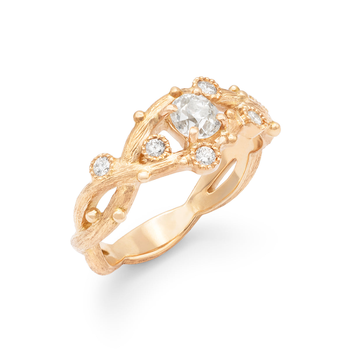 Bague de fiançailles Gypsophile