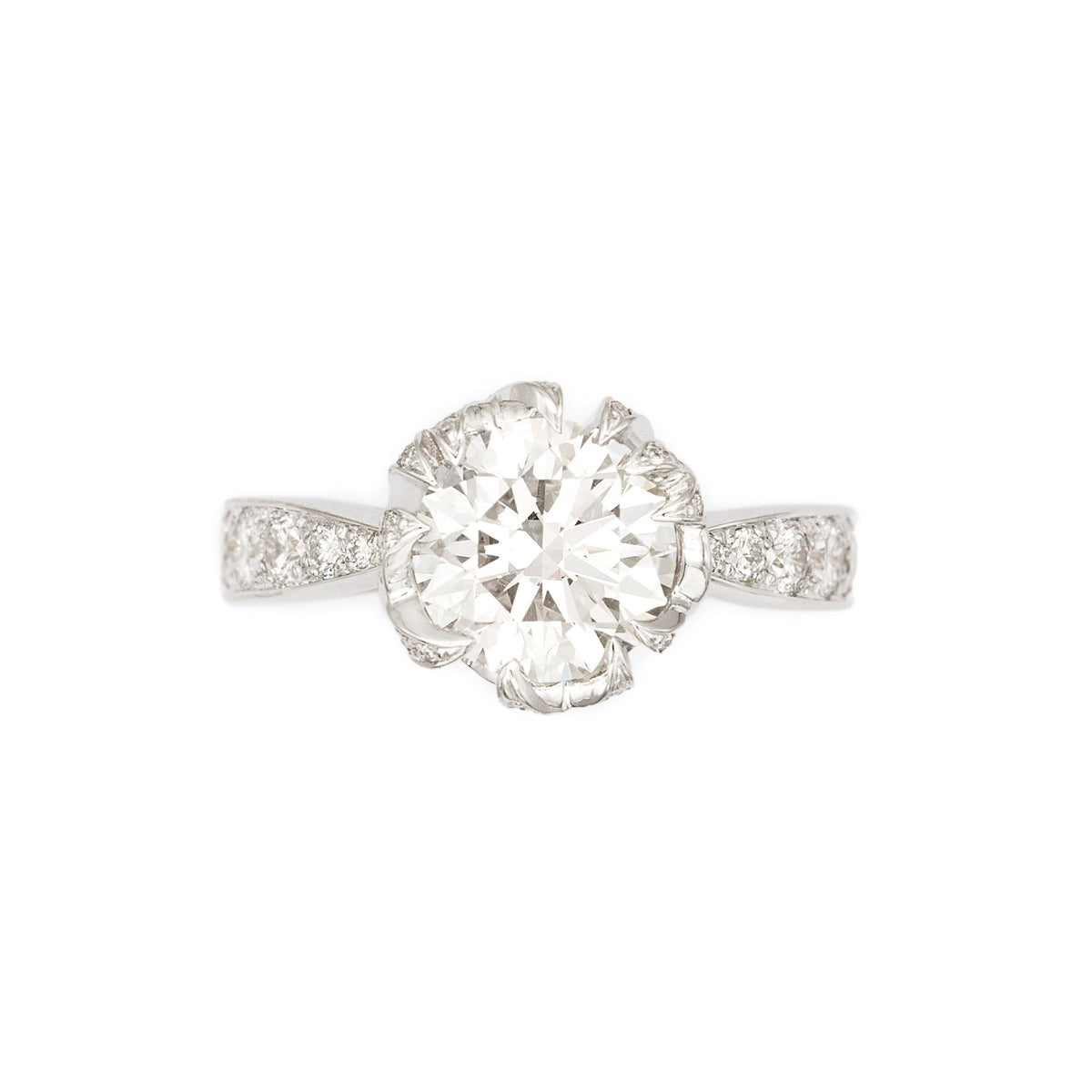 Solitaire Panier d'herbes folles Diamant