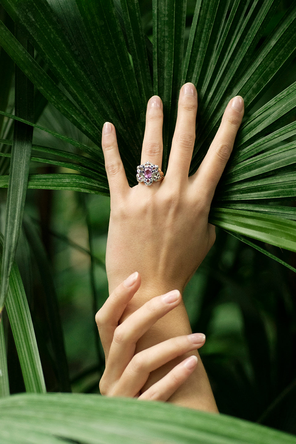 Bague Iris Saphir