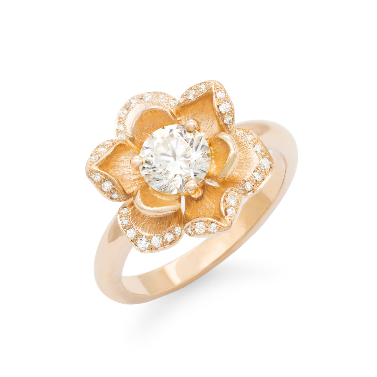 Bague Magnolia diamant