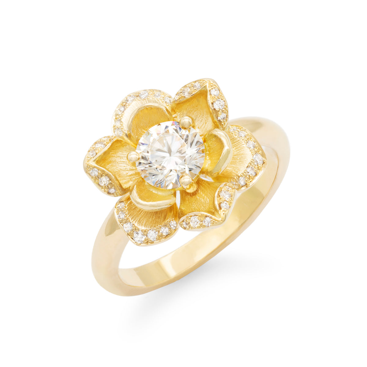 Bague Magnolia diamant