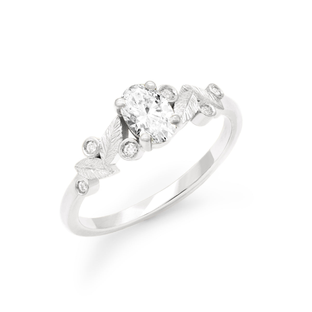 Bague de fiançailles Petit Olivier Diamant