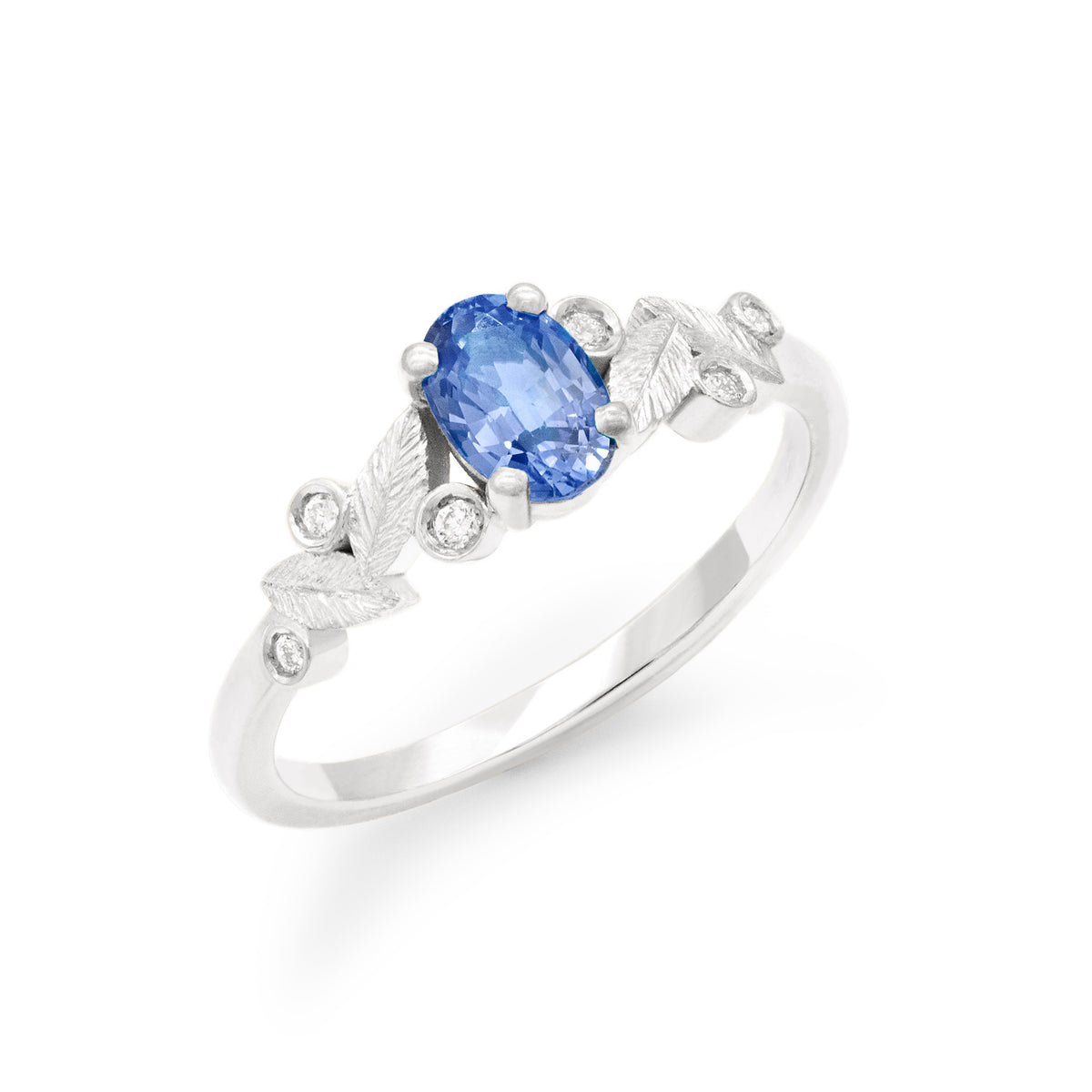 Bague de fiançailles Petit Olivier Saphir